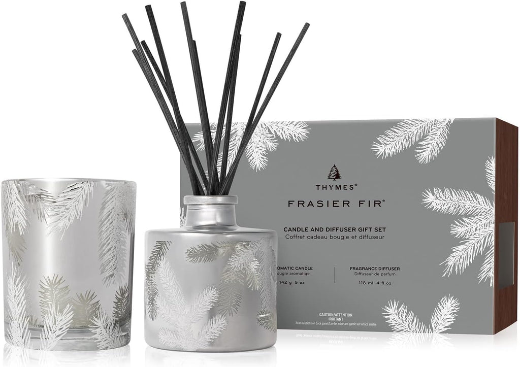 Wood Candle — 4 fl oz Diffuser + 5 oz Candle