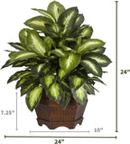 Modern Fabric Artificial Plant - View 2