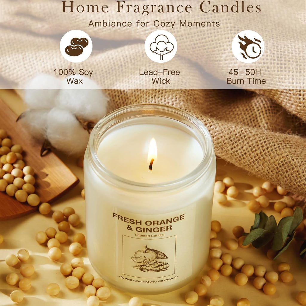 Soy Wax Metal Scented Candle - View 3