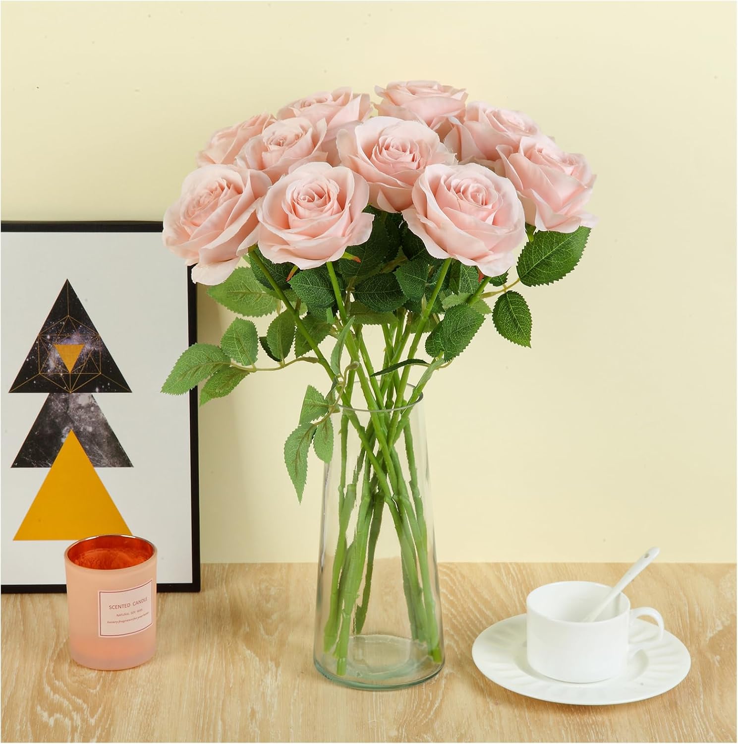 Beige Artificial Flowers — Blush
