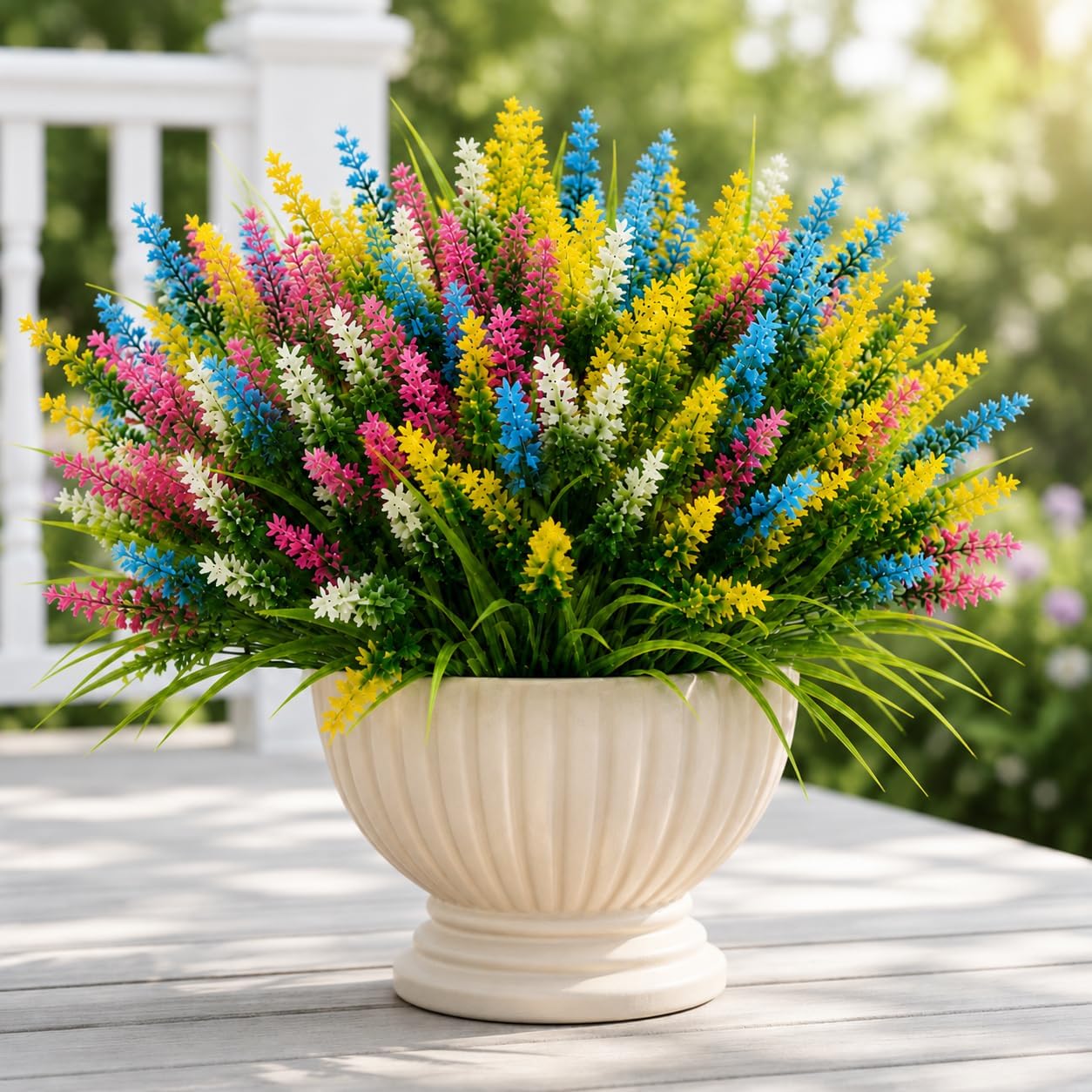 Orange Artificial Plant — Mix 4 Colors