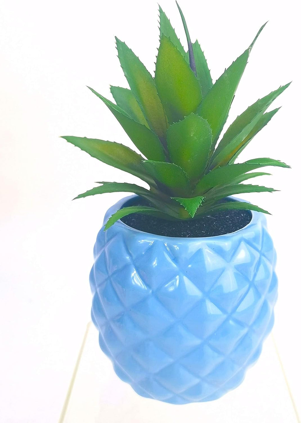 Blue Artificial Plant — 7.8" — Blue
