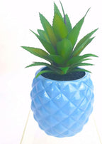 Blue Artificial Plant — 7.8" — Blue