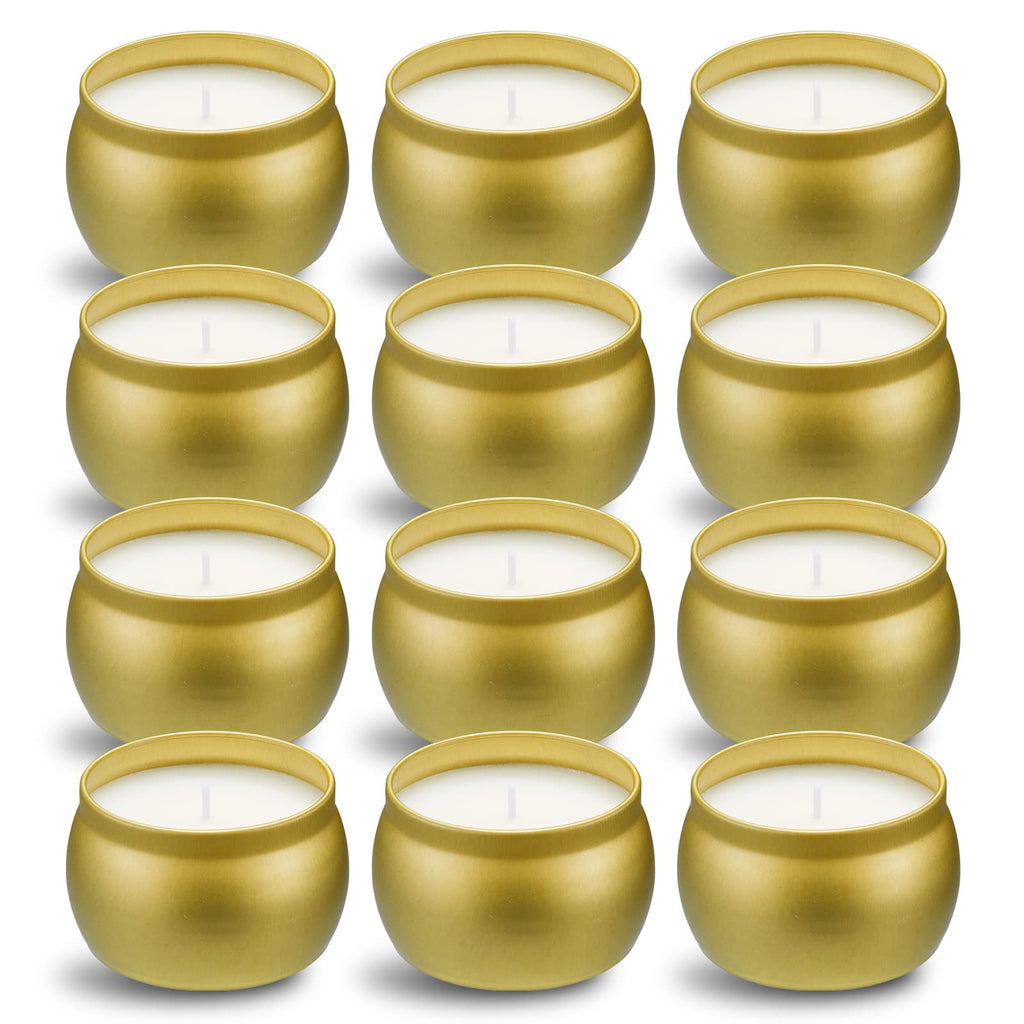 Soy Wax Metal Scented Candle