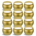 Soy Wax Metal Scented Candle