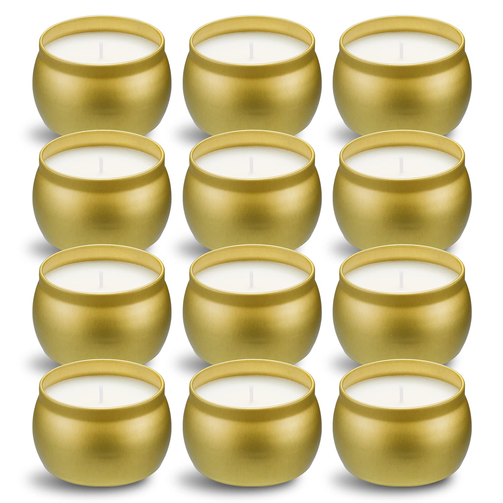 Soy Wax Metal Scented Candle