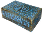 Hand-Carved Wood Home Decor — 5"