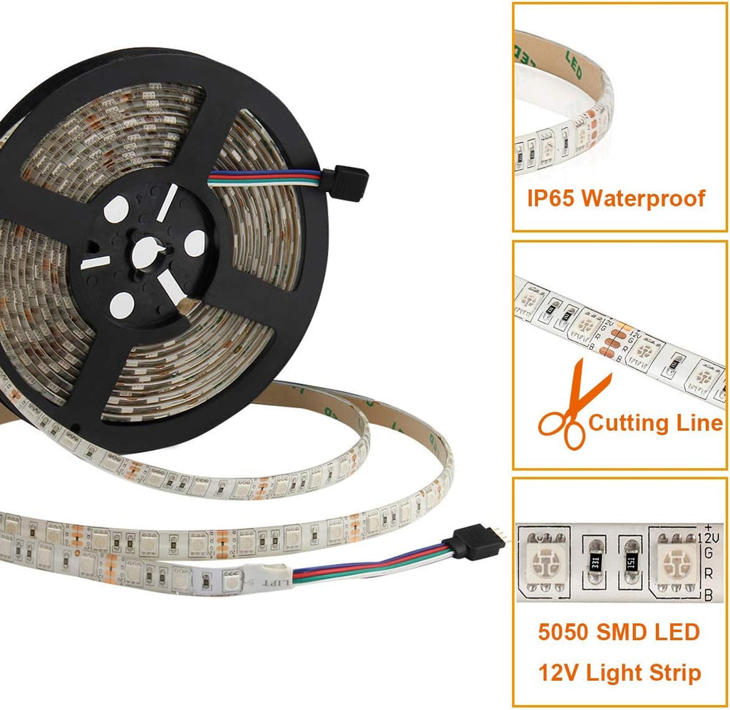 RGB Metal LED Strip Lights - View 3