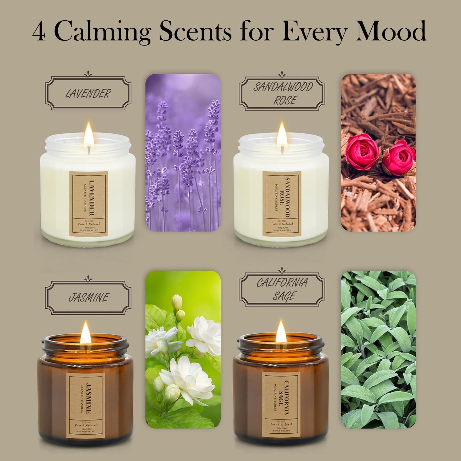 Scented Wood Candle - View 3