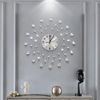 Luxe Black Wall Clock — 7" - View 3