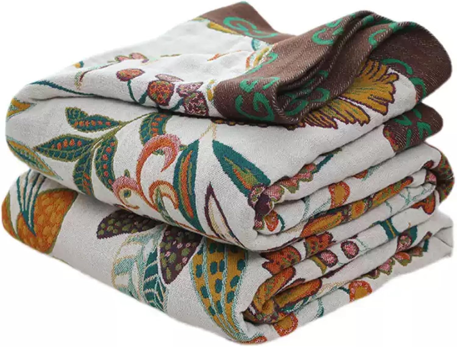 Boho Fabric Throw Pillow — 90" — I - Boho Floral