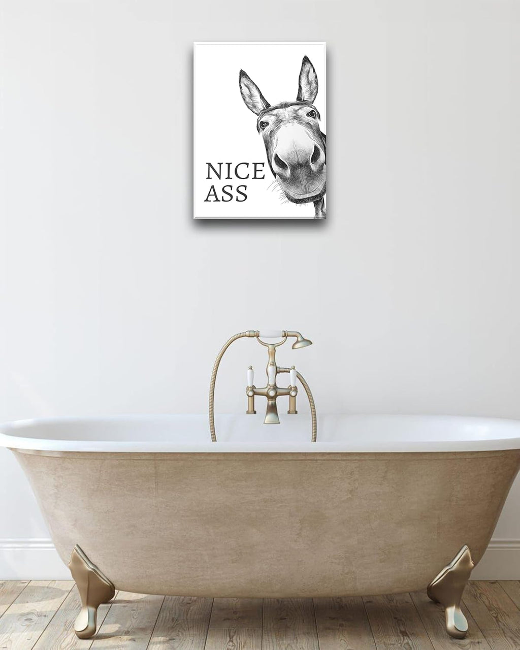 Framed Black Canvas Wall Art — 16" - View 8