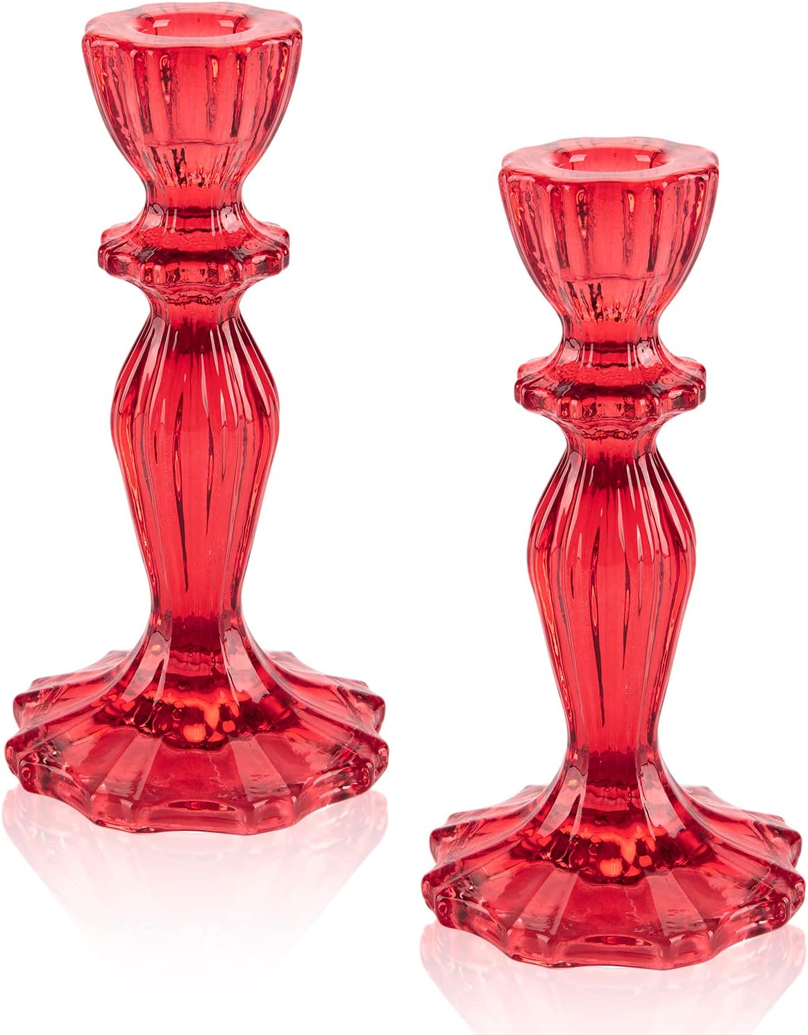 Orange Candle — Red