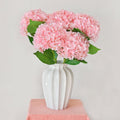 Blue Artificial Flowers — 21" — 6 Pcs