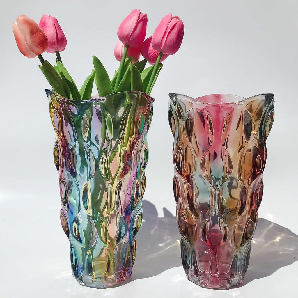Boho Blue Vase — 5" - View 6