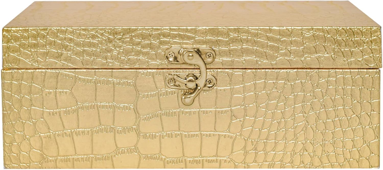 Luxe Gold Storage Basket — Set of 2 - View 7