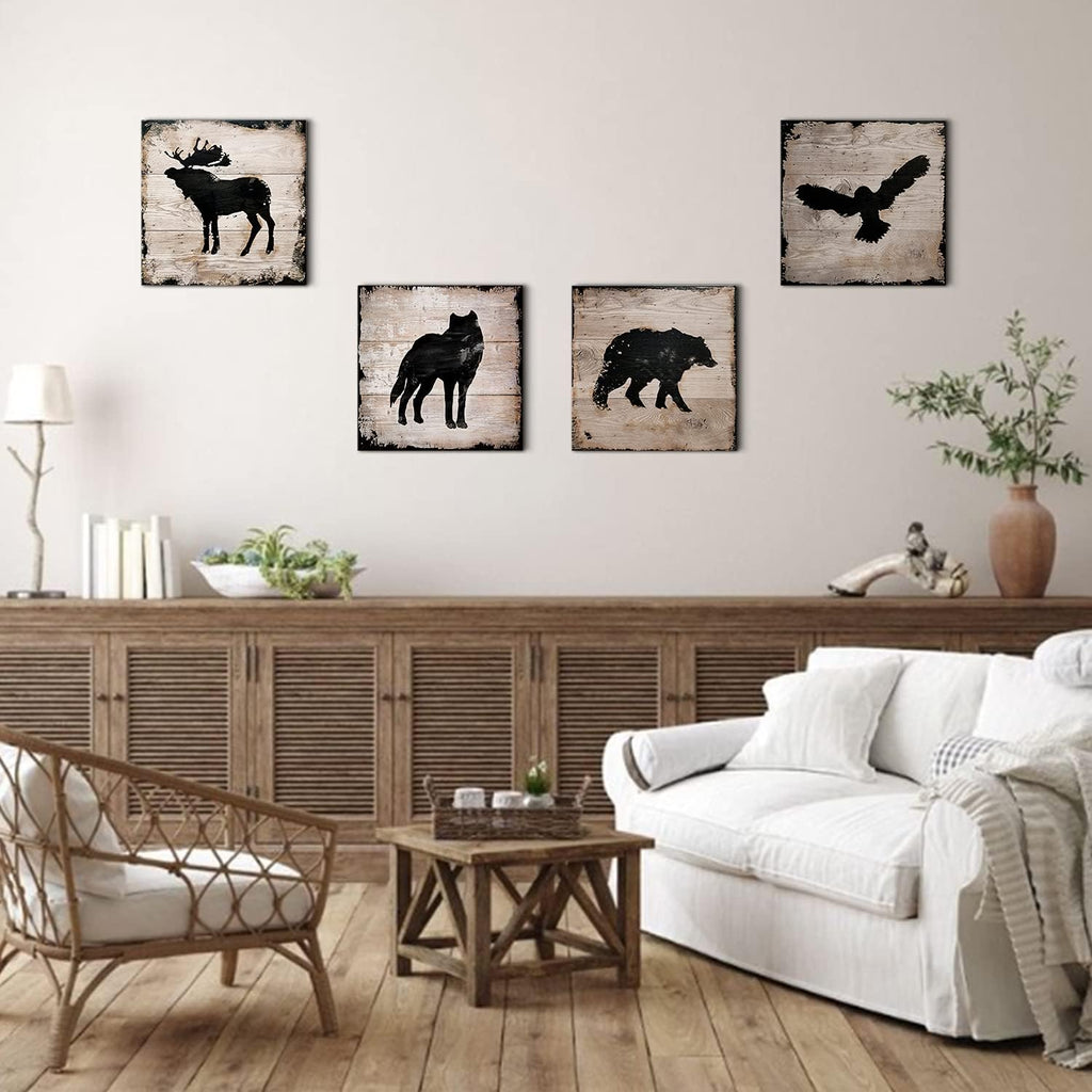 Farmhouse Black Wall Decor — 16" - View 5