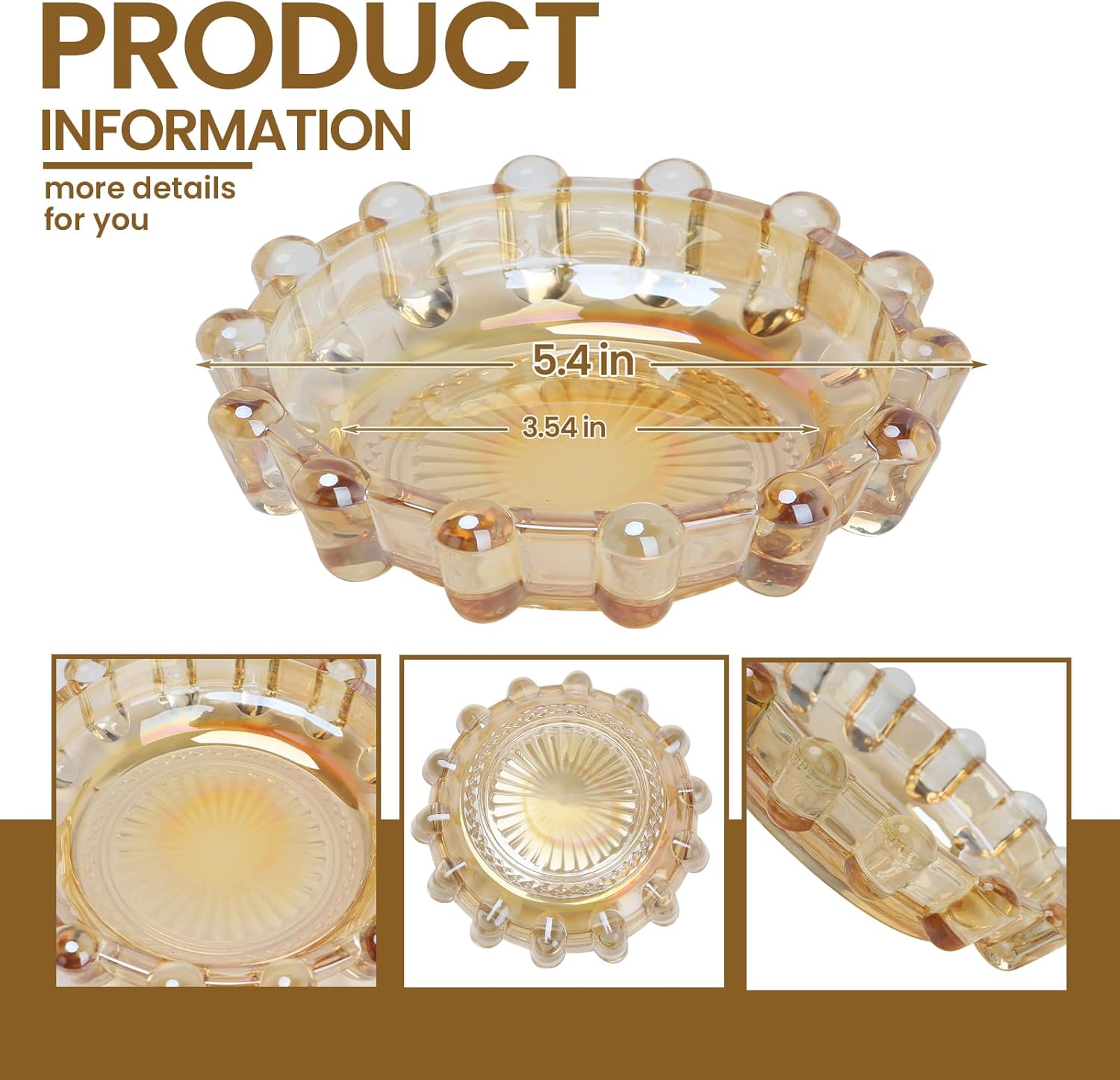 Luxe Gold Candle - View 2