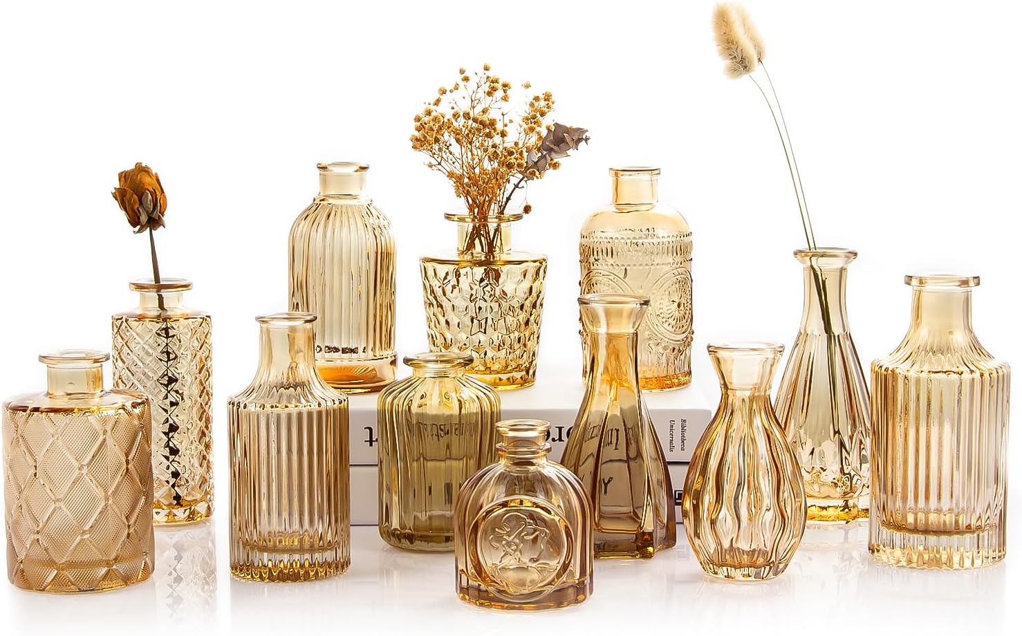 Black Vase — Amber-12pcs