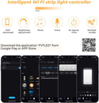 Dimmable Metal LED Strip Lights - View 3