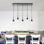 Black Chandelier — 5-Light - View 6