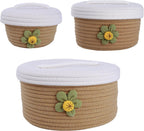 Boho Rattan Storage Basket - View 8