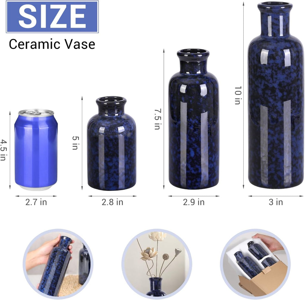 Boho Beige Flower Vase — Set of 3 - View 2