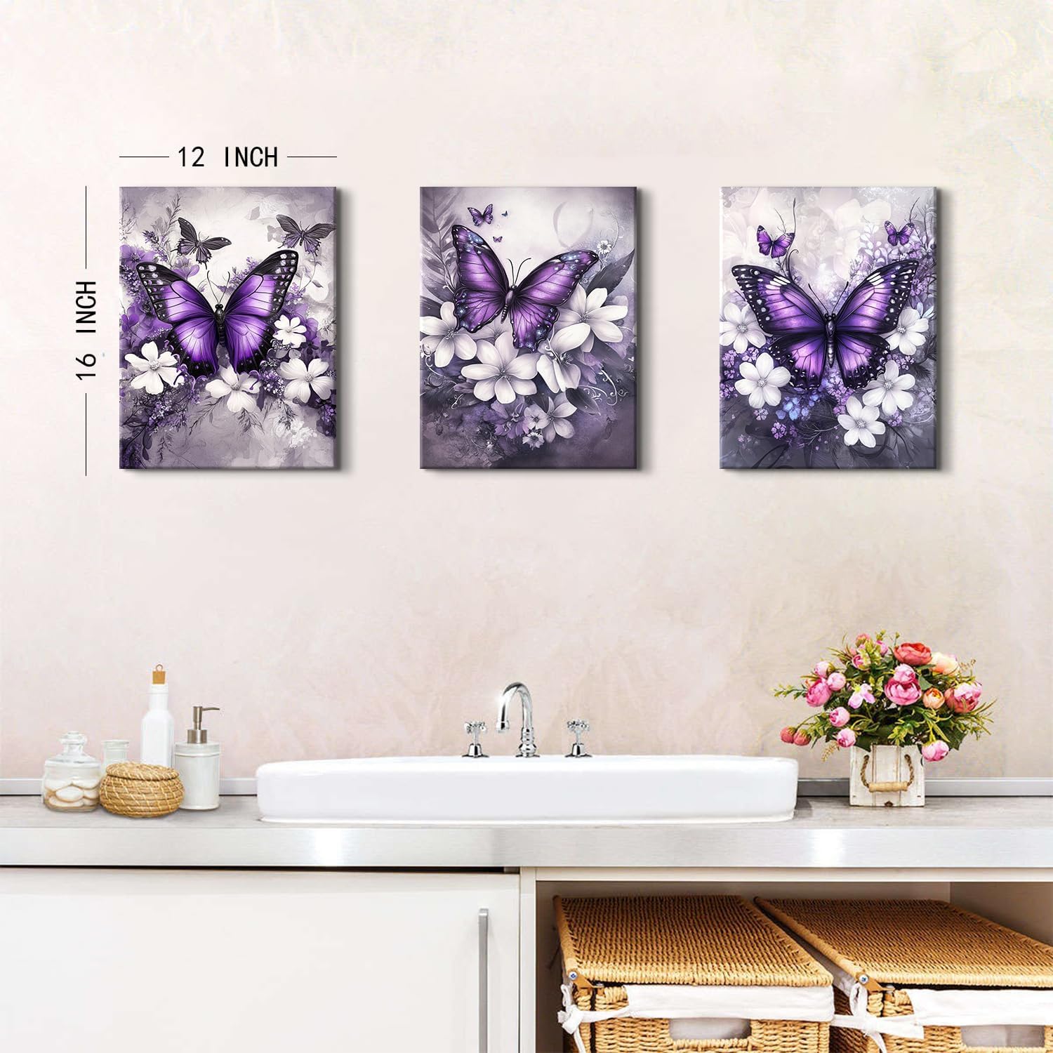 Black Wall Art — 16" - View 4