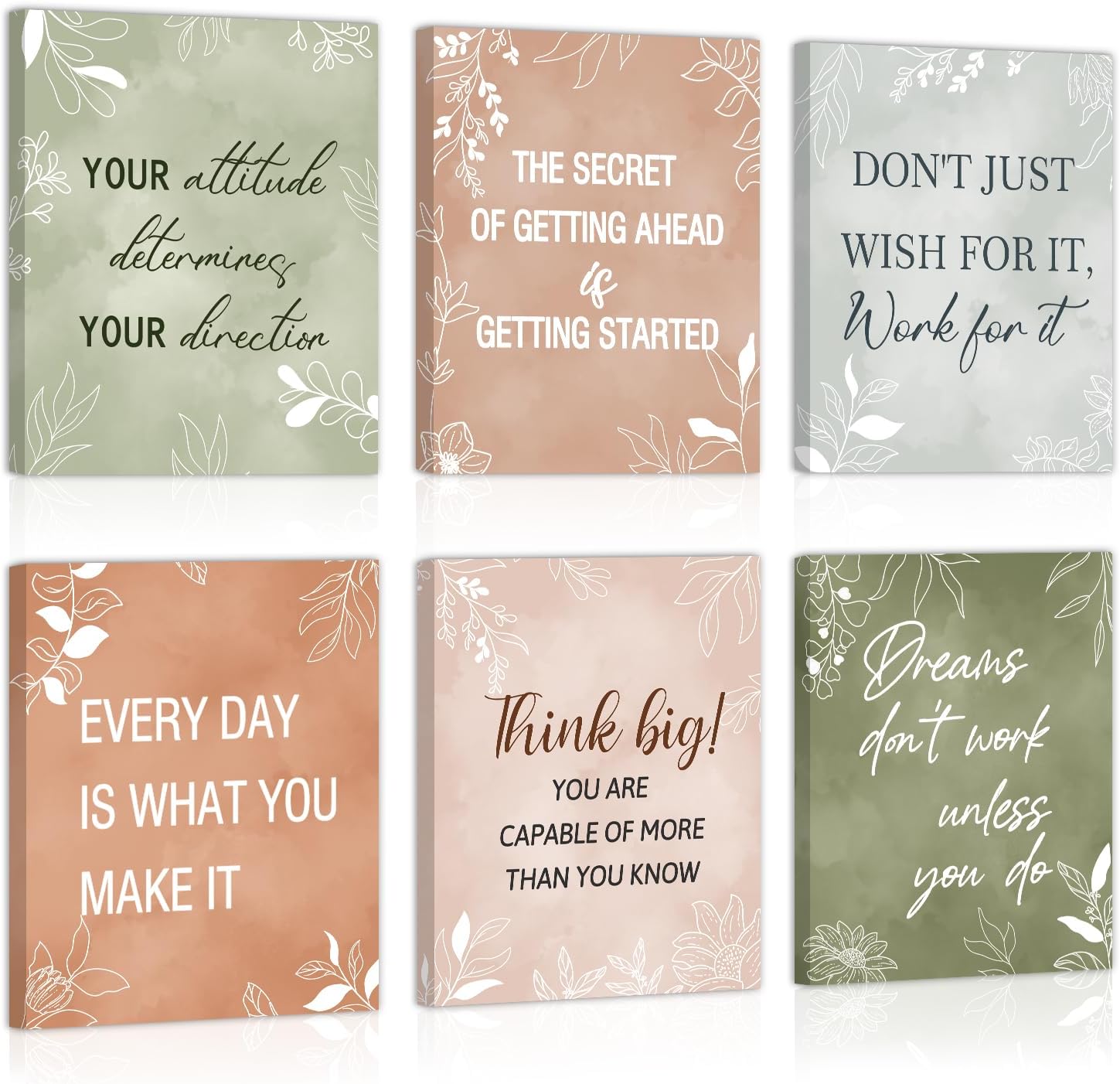 Blue Canvas Wall Art — 10" — InspirationaL