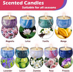 Soy Wax Luxe Metal Scented Candle - View 2
