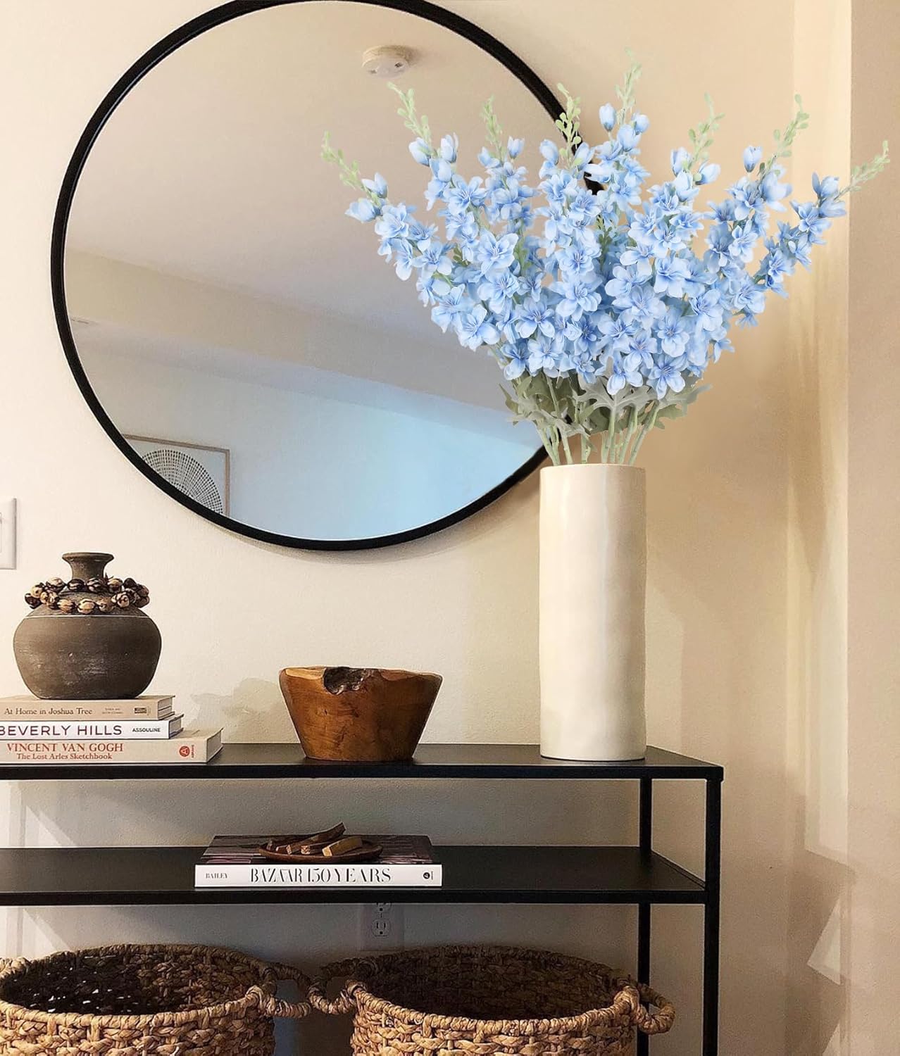 Blue Artificial Flowers - View 7