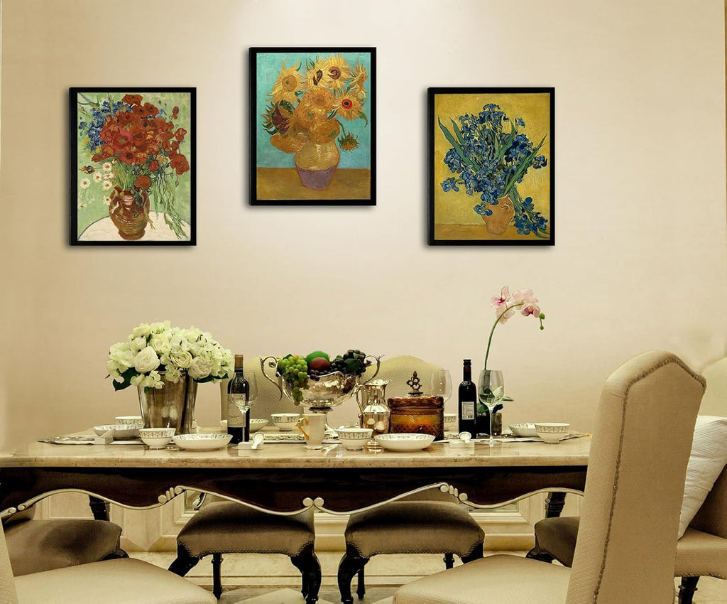 Framed Blue Wall Art — 12" - View 4