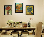 Framed Blue Wall Art — 12" - View 4