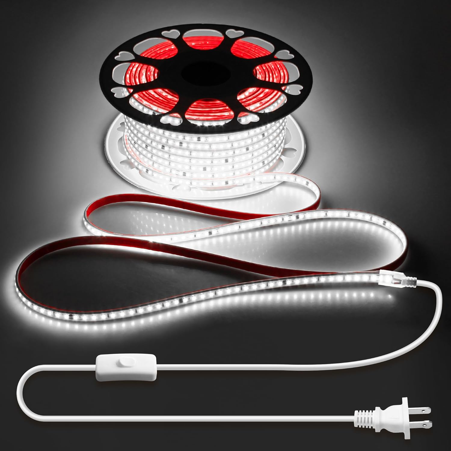 Dimmable White LED Strip Light — Cold White