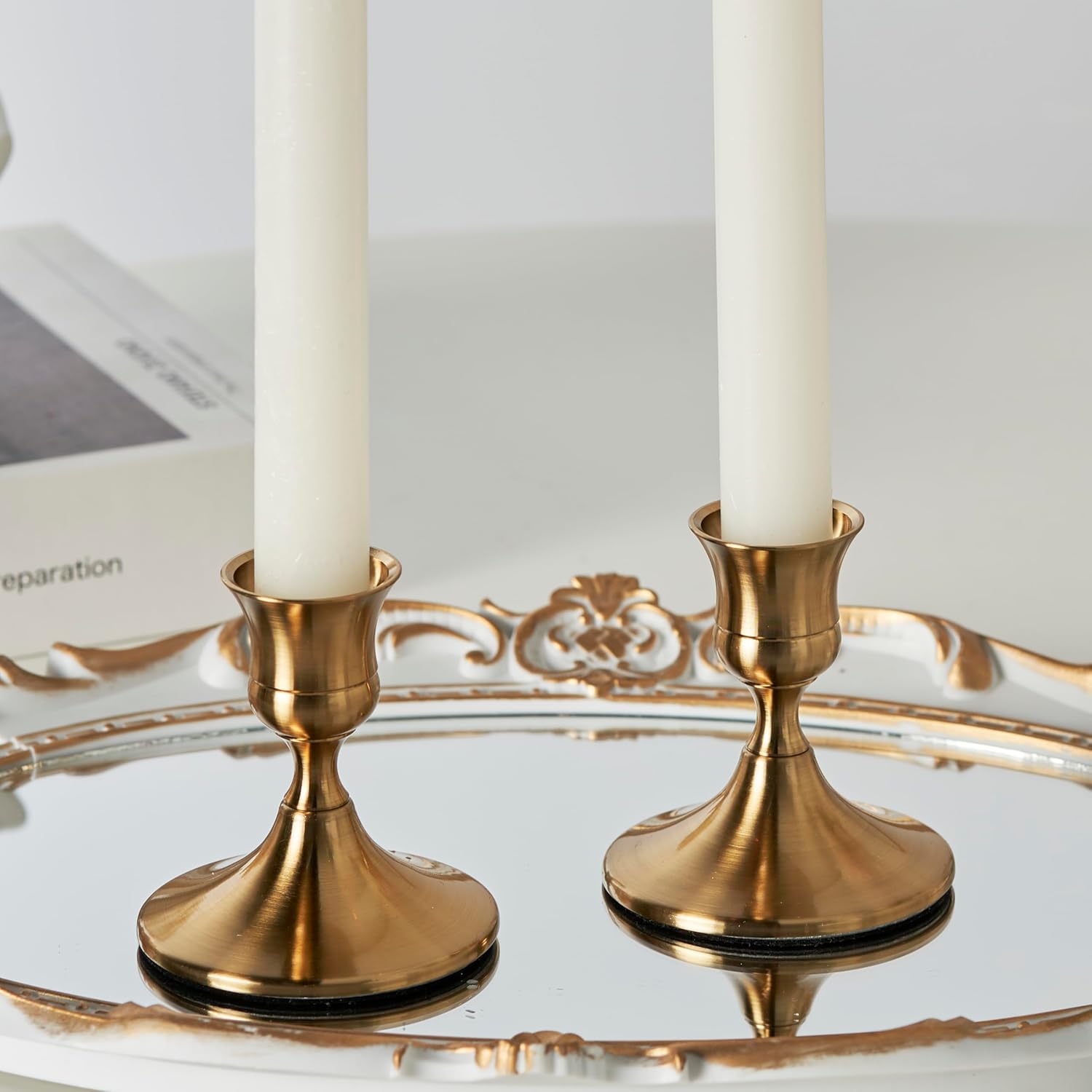 Vintage Luxe Black Candle - View 4