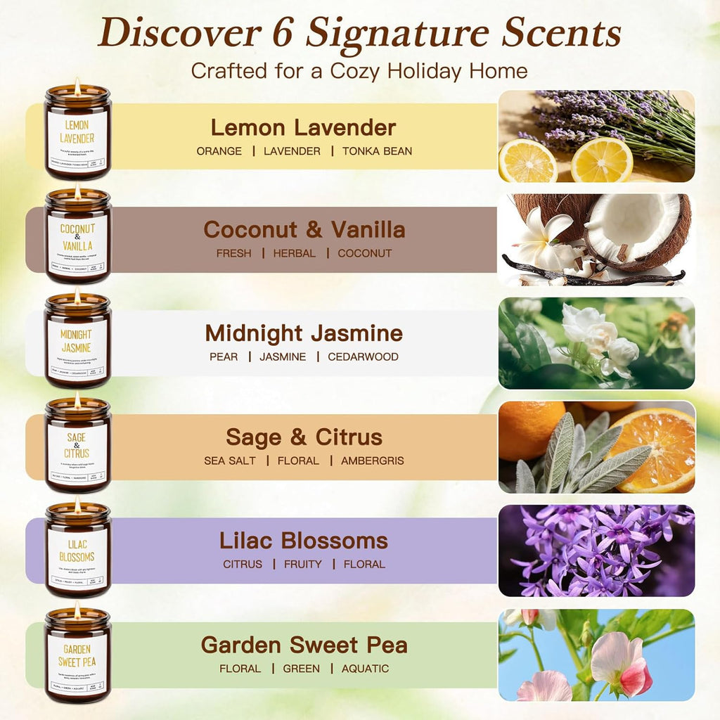 Soy Brown Scented Candle - View 2