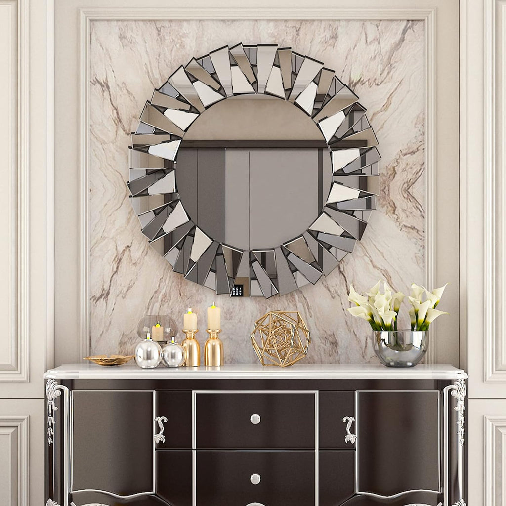 Beveled Glass Mirror — 5" - View 5