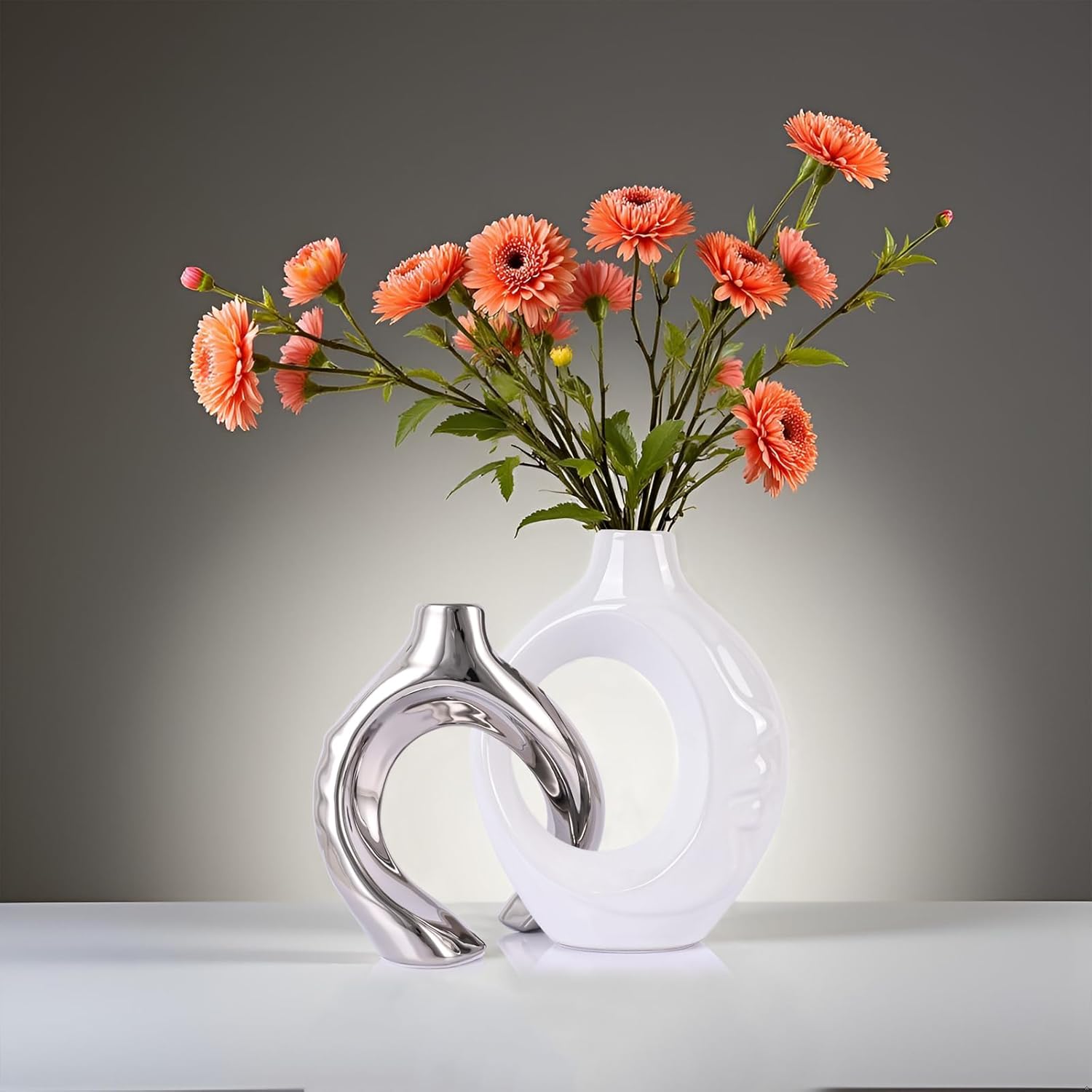 Boho Black Vase - View 3