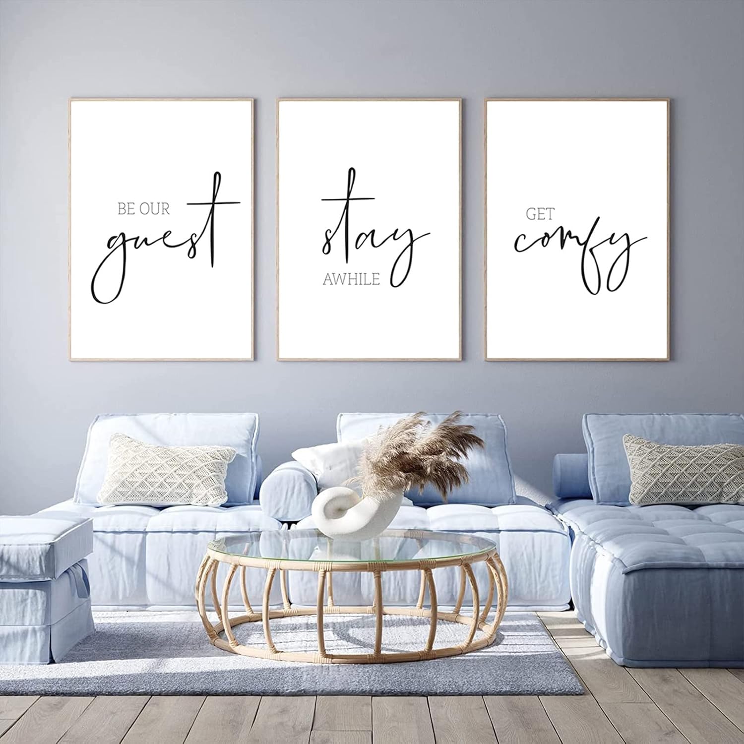 Framed Modern Wood Wall Decor — 16" — 12x16 Inch Unframed