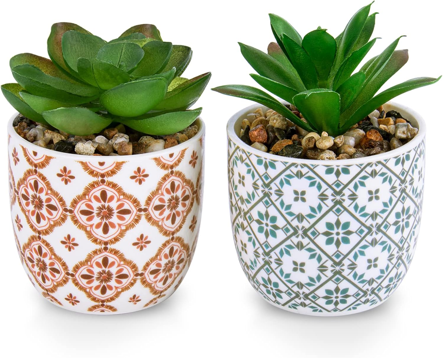 Blue Artificial Plant — Red & Blue