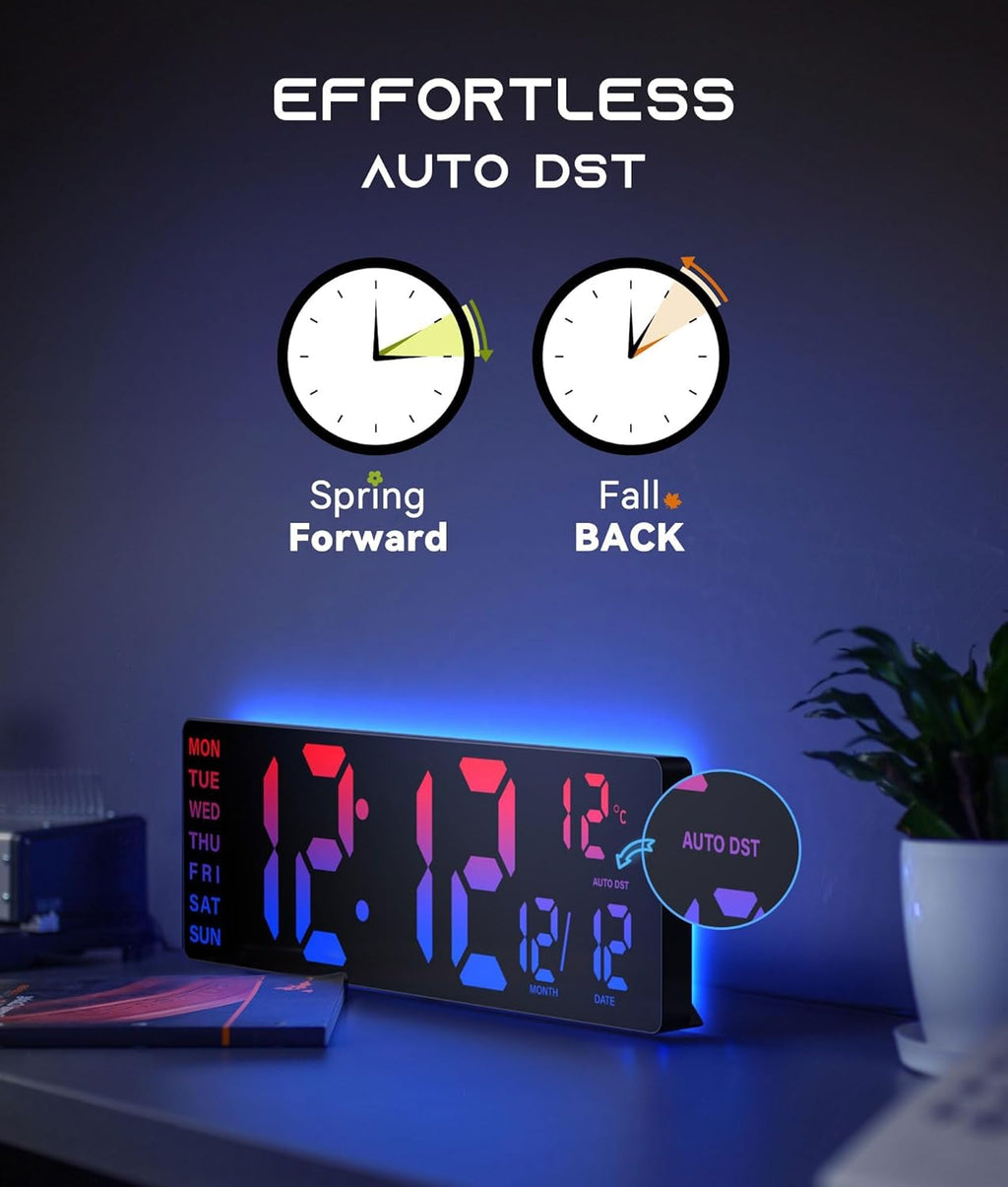 RGB Beige Wall Clock — 16.5" - View 8