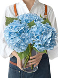 Beige Artificial Plant — 21" — Blue