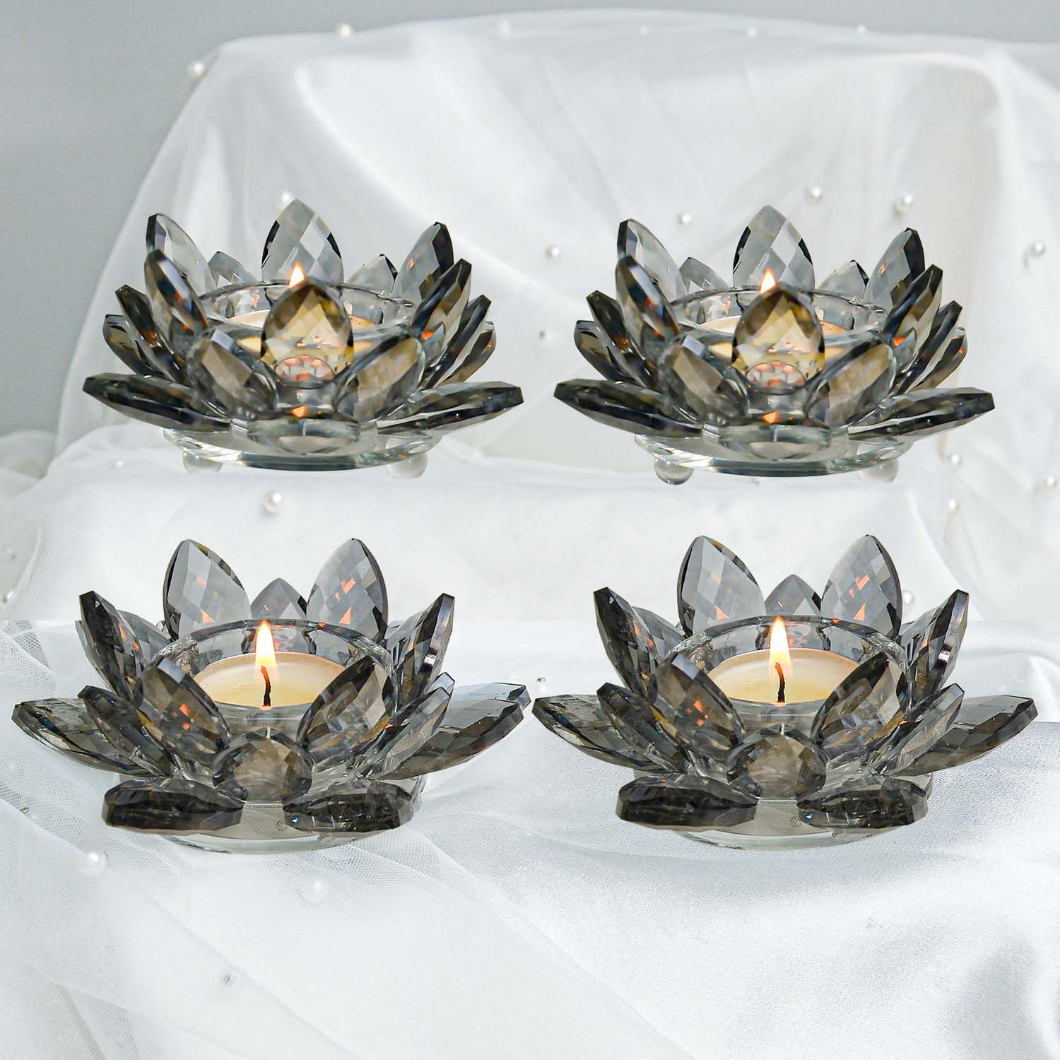 Luxe Black Candle — Black 4pcs