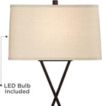 USB Charging Modern Metal Table Lamp — 26.5" - View 7