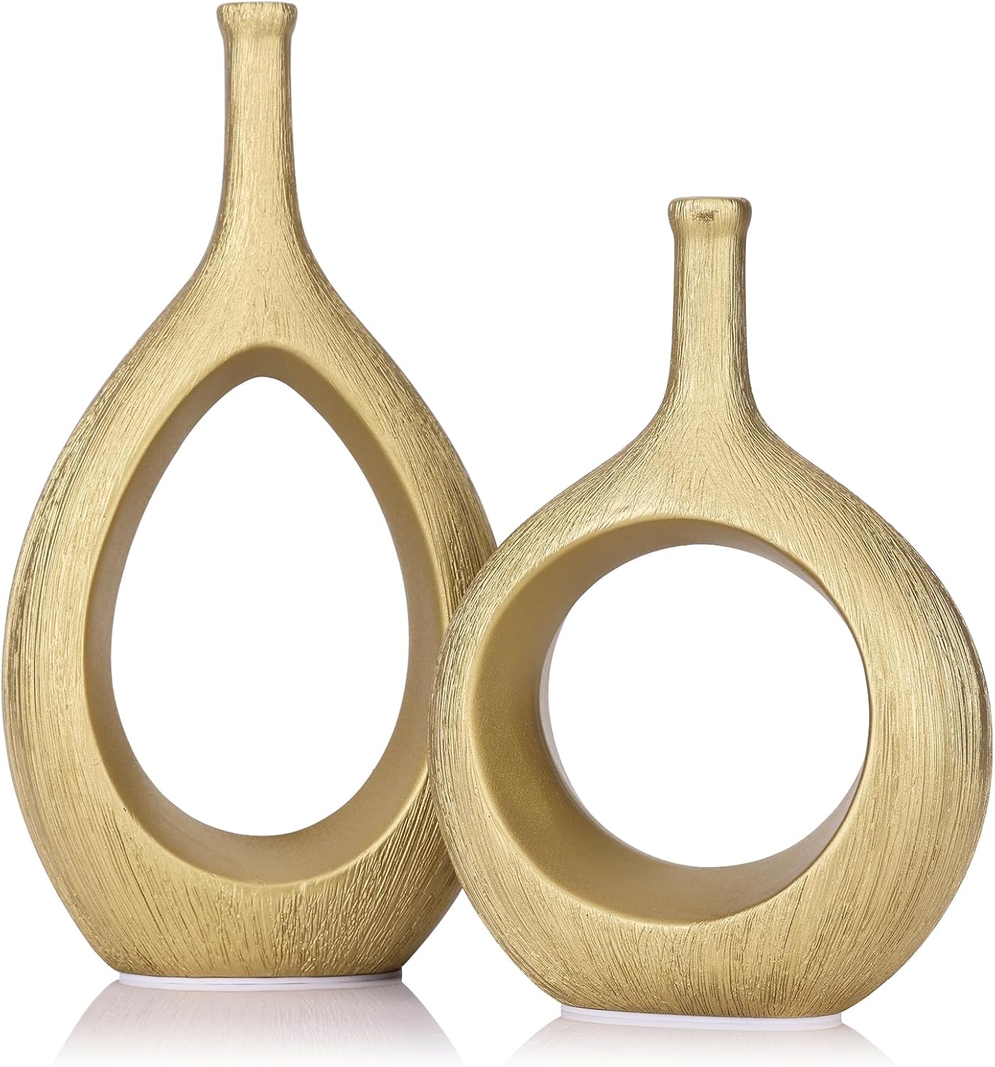 Farmhouse Beige Flower Vase — Luxury/F