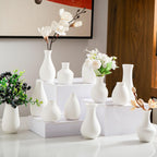 Modern Black Vase Set — Set of 12