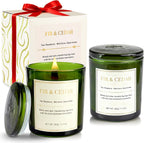 Soy Wax Beige Scented Candle — Fir＆Cedar
