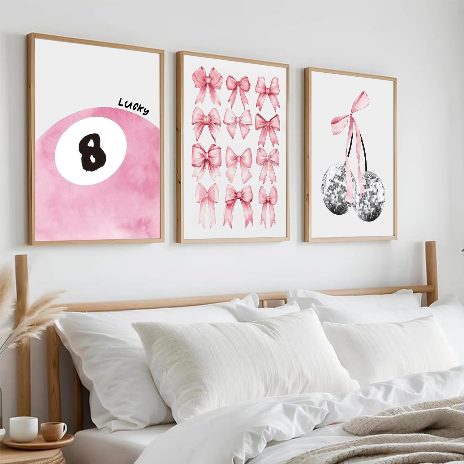 Framed Blue Wall Decor — 16" — Lucky8