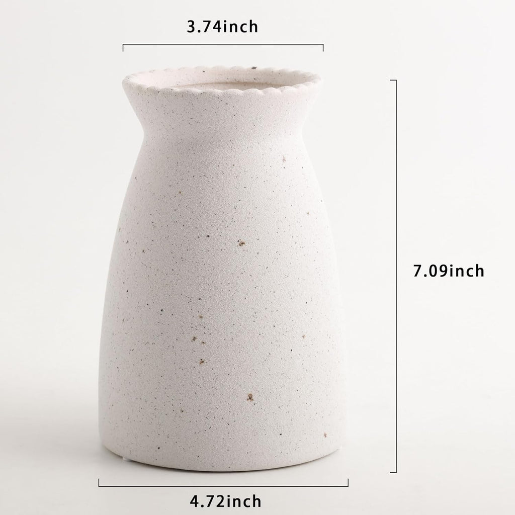 Modern Green Flower Vase — 7" - View 5