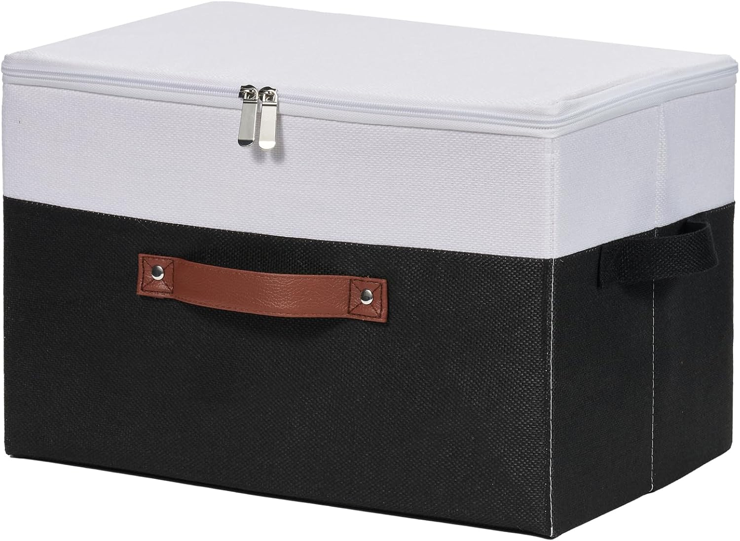 Linen Beige Storage Bin — Set of 1 — Large ( Set of 1 )